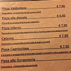 La Tavernetta menu