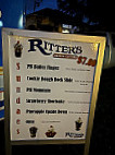 Ritter's Frozen Custard menu