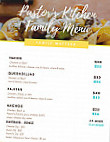 Pastor's Kitchen Mexican Food menu