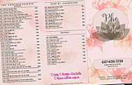 Pho Lien Hung menu