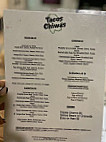 Tacos Chiwas menu