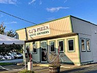 Cj's Pizza And Giant Grinders outside