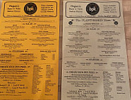 Bend Pizza Kitchen menu