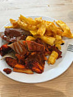 Bridgtown Chippy Silly Sausage Cafe food
