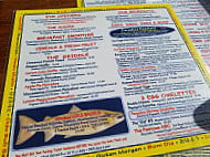 Paradise Cove Beach Cafe menu