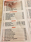 China One Super Buffett menu