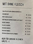 Gasthof zur Post menu