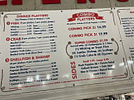 Graham Rollins, Inc. menu