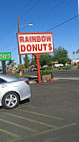 Rainbow Donuts outside