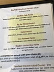 Poached menu