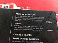 Pomidor menu