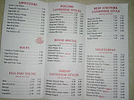 Beijin Palace menu