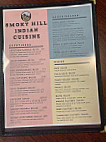 Smoky Hill Indian Cuisine menu
