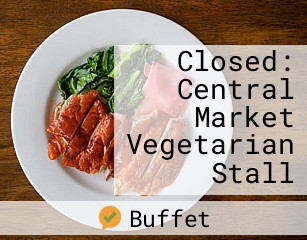 Central Market Vegetarian Stall