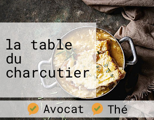 la table du charcutier