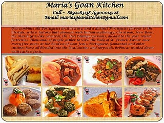 Maria's Goan Kitchen & Caterers