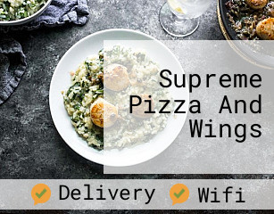 Supreme Pizza And Wings