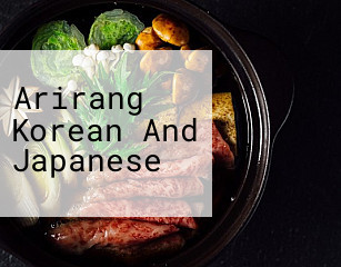 Arirang Korean And Japanese
