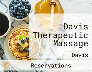 Davis Therapeutic Massage