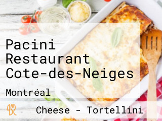 Pacini Restaurant Cote-des-Neiges