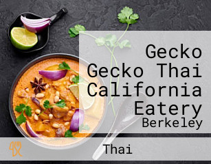 Gecko Gecko Thai California Eatery