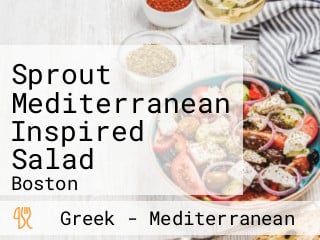 Sprout Mediterranean Inspired Salad