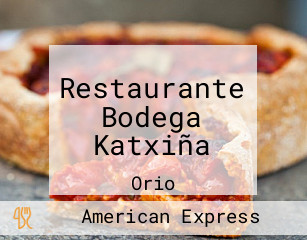 Restaurante Bodega Katxiña