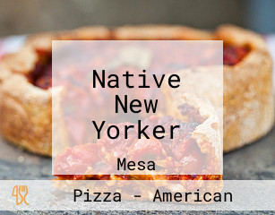 Native New Yorker