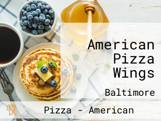 American Pizza Wings
