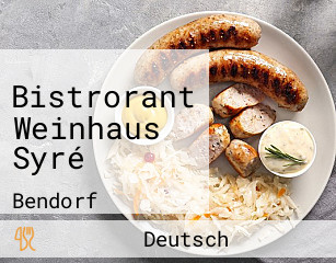 Bistrorant Weinhaus Syré