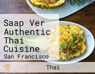 Saap Ver Authentic Thai Cuisine