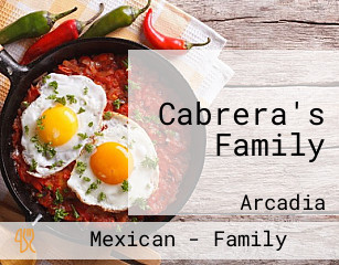 Cabrera's Family
