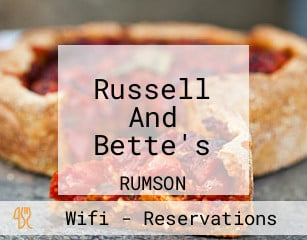 Russell And Bette's