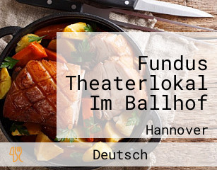 Fundus Theaterlokal Im Ballhof