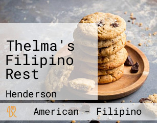 Thelma's Filipino Rest