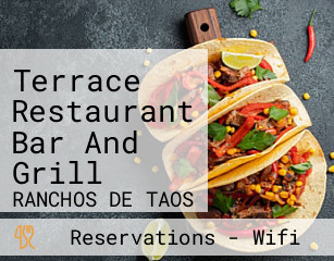 Terrace Restaurant Bar And Grill