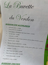 La Buvette Du Verdon Chez Marie