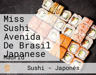 Miss Sushi Avenida De Brasil Japanese