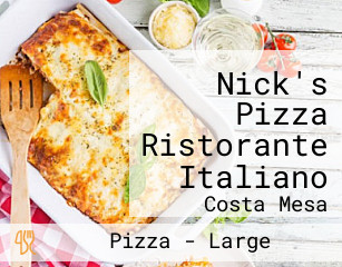 Nick's Pizza Ristorante Italiano