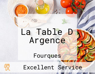 La Table D Argence