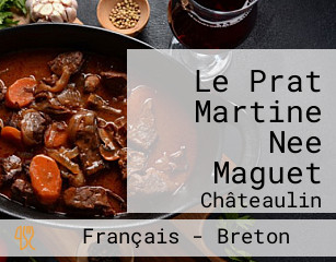 Le Prat Martine Nee Maguet