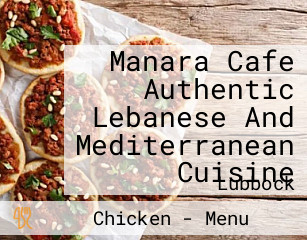 Manara Cafe Authentic Lebanese And Mediterranean Cuisine