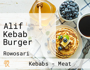Alif Kebab Burger