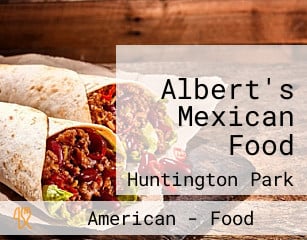 Albert's Mexican Food