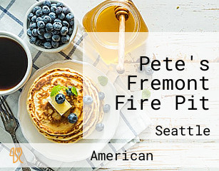 Pete's Fremont Fire Pit