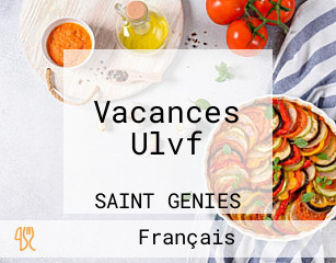 Vacances Ulvf