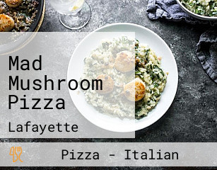 Mad Mushroom Pizza