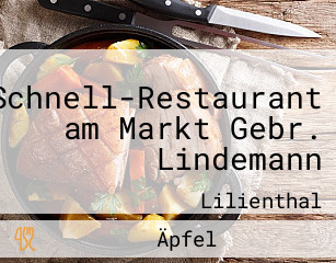 Schnell-Restaurant am Markt Gebr. Lindemann