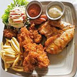 สเต็ก บ้าน บ้าน ไข่ไก่