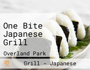 One Bite Japanese Grill
